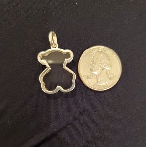 TOUS Silver Bear Pendant